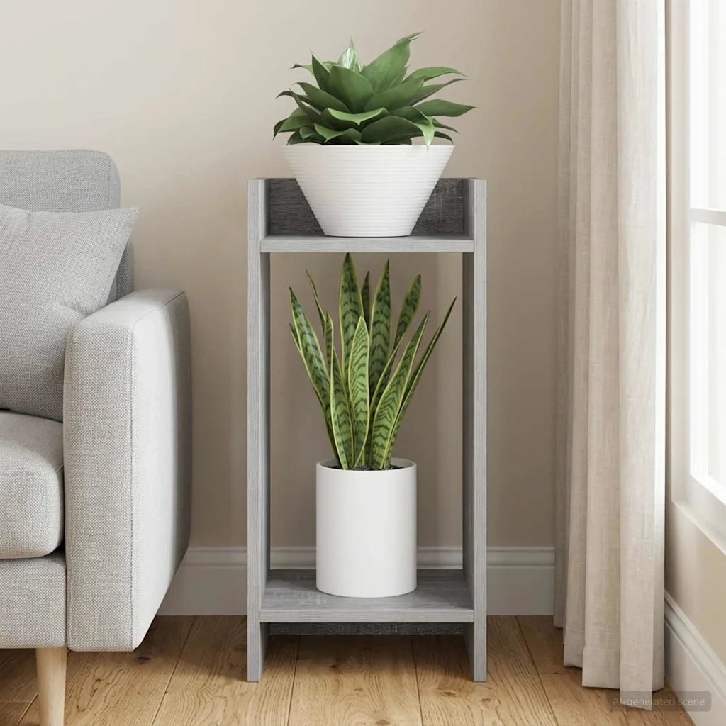 Supporto per piante | Sostegno per piante Sonoma grigia 30 x 30 x 60 cm
