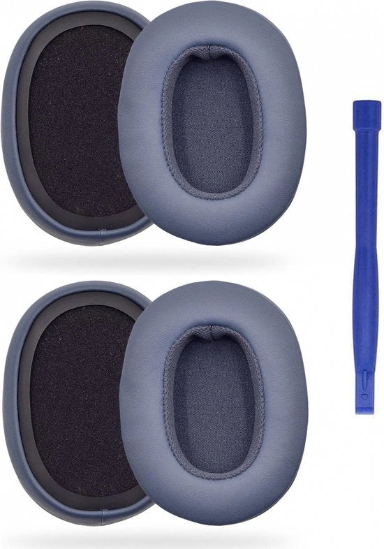 Orecchie - 4 pezzi - Adatti a Crusher Wireless / Hesh 3 - Schiuma morbida - Orecchini per cuffie - Pads auricolari sostitutivi - Orecchie con rivestimento in memory foam