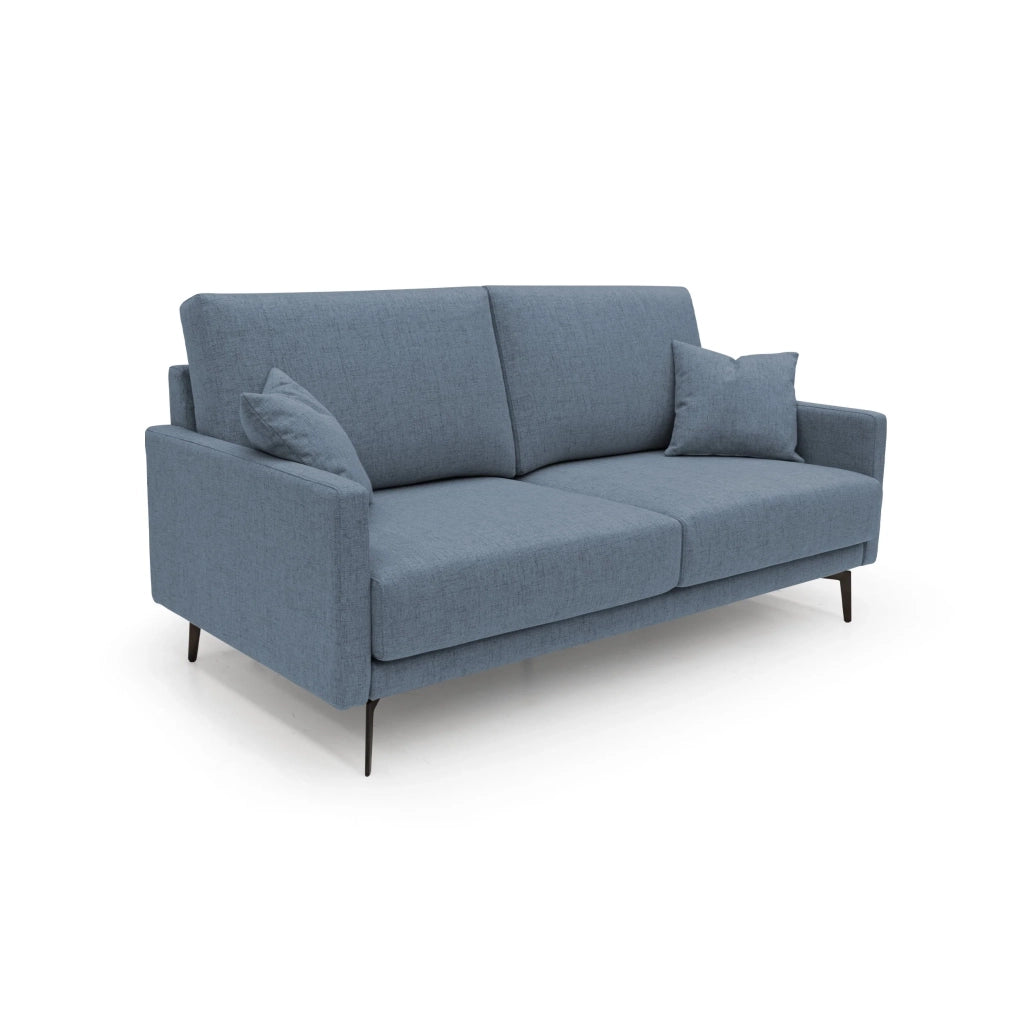 Saturno Divano moderno in tessuto morbido impermeabile T03 180 cm blu