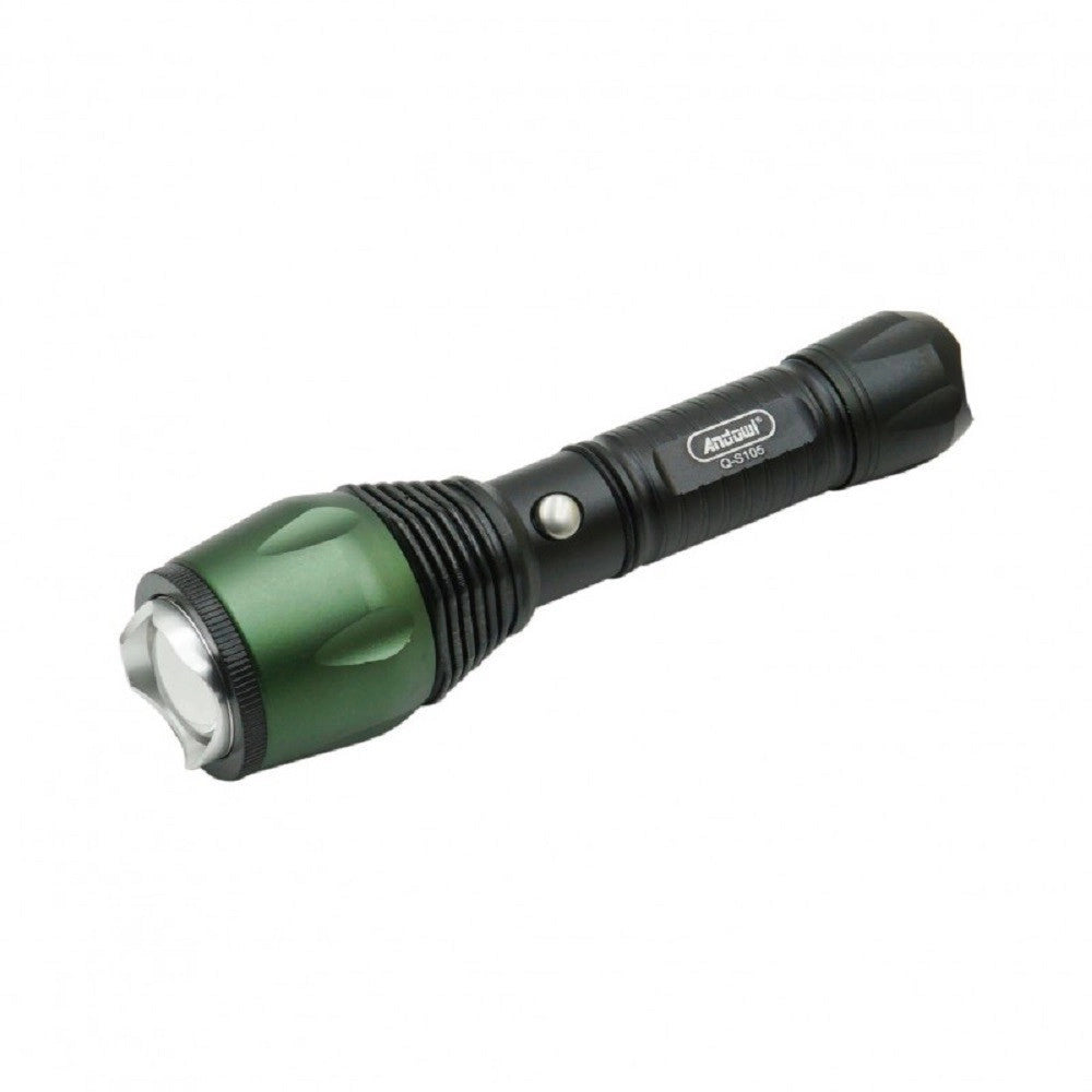 Trade Shop - Torcia Led Ultra Luminosa Ricaricabile Usb Impermeabile Ipx6 Escursioni Q-5105 -