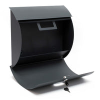 Set Cassetta postale doppia autoportante V17 antracite con telaio di supporto