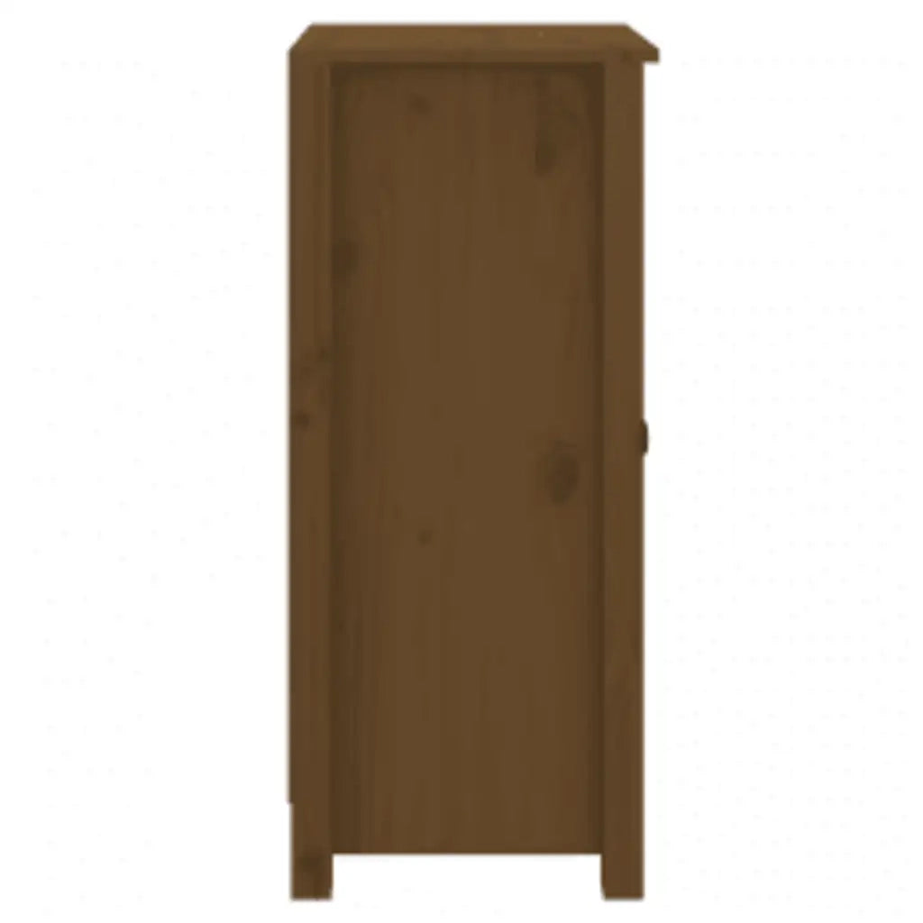 Credenze 2 pz Miele 40x35x80 cm in Legno Massello di Pino cod mxl 19456