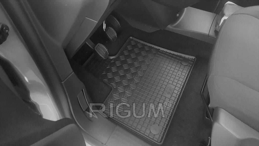 Tappeti in Gomma per Citroen Berlingo Cargo dal 2018-, E-Berlingo Van dal 2021-