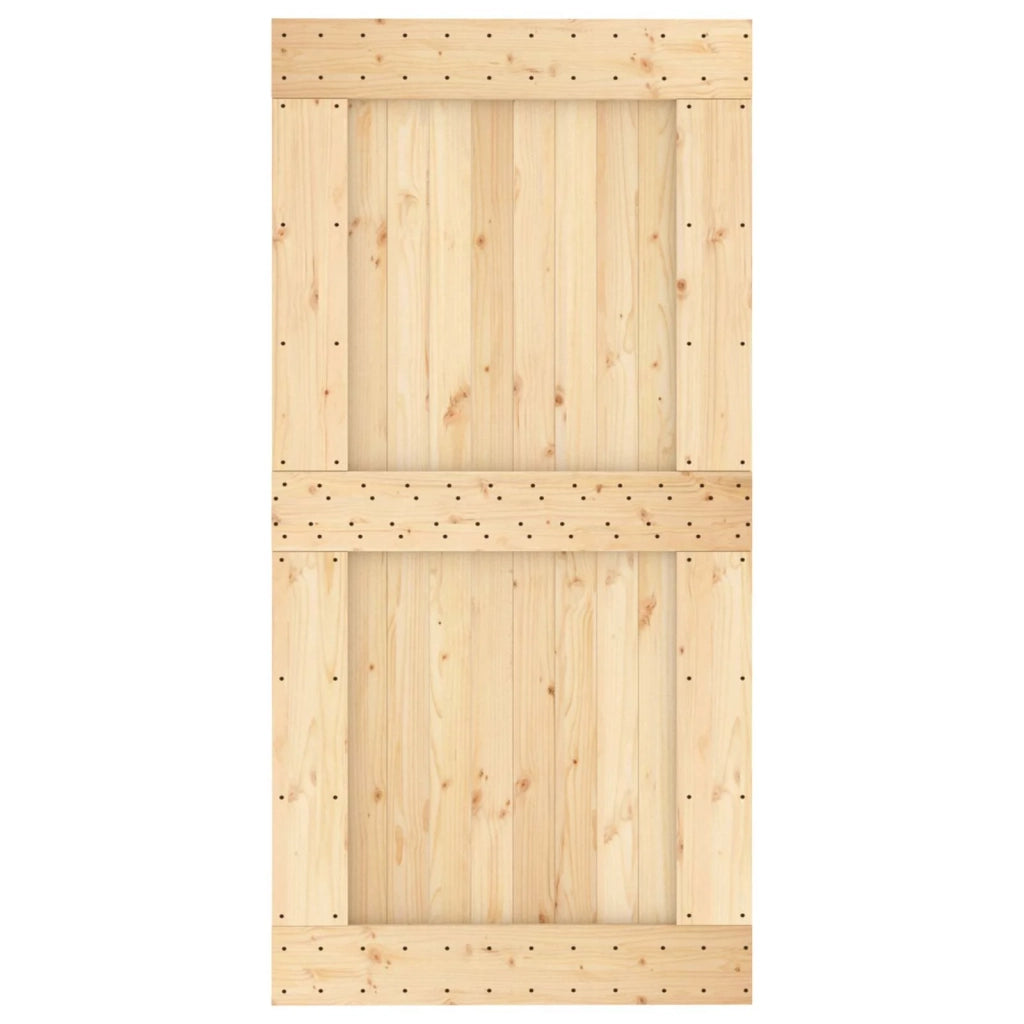 Porta scorrevole Naturale e Bianco 3445037