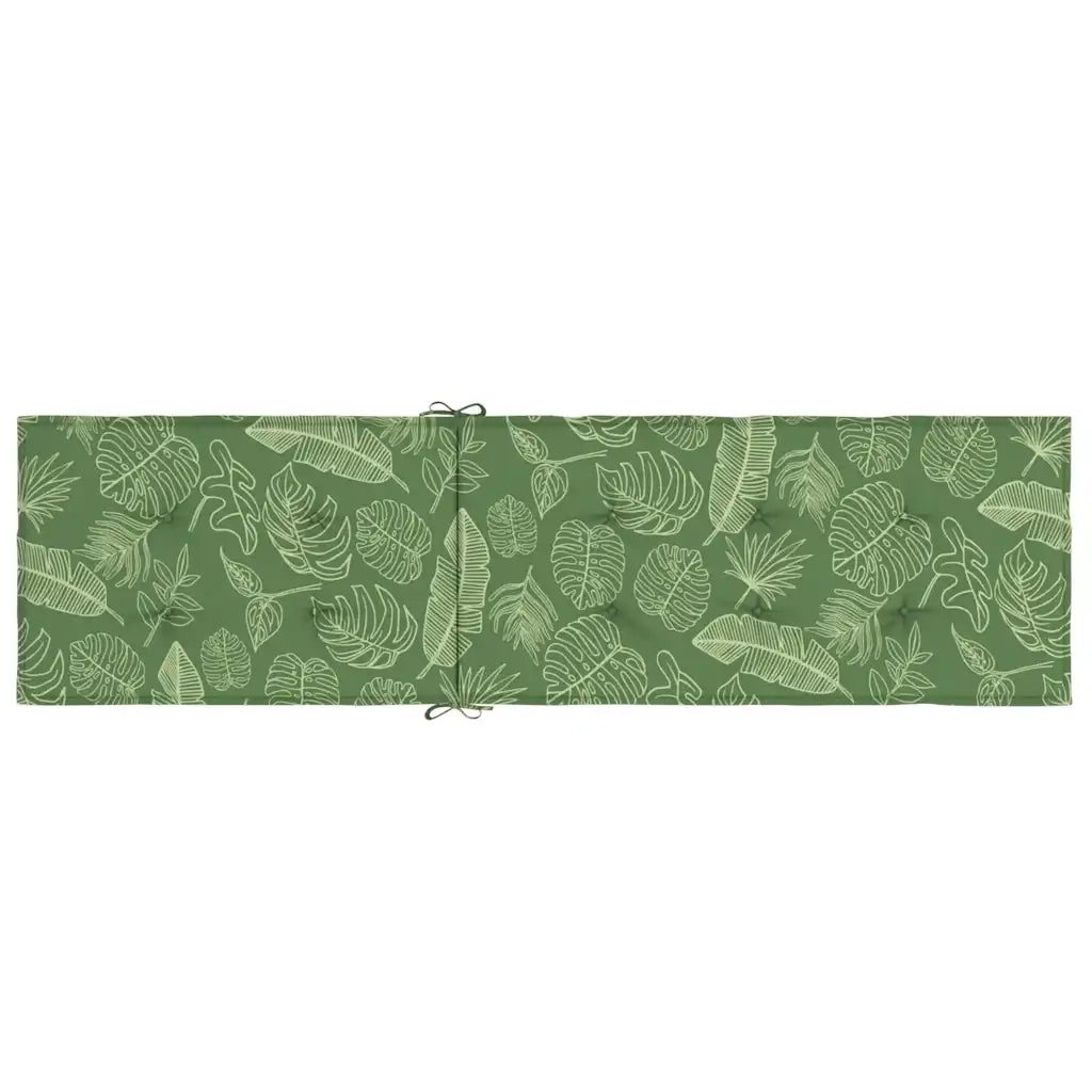Cuscino per Sedia Sdraio con Motivo a Foglie in Tessuto Oxford 361381