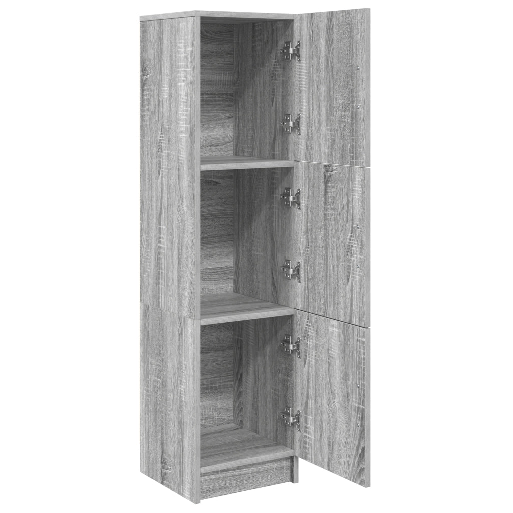 Sideboard grigio Grigio sonoma Legno ingegnerizzato Standard