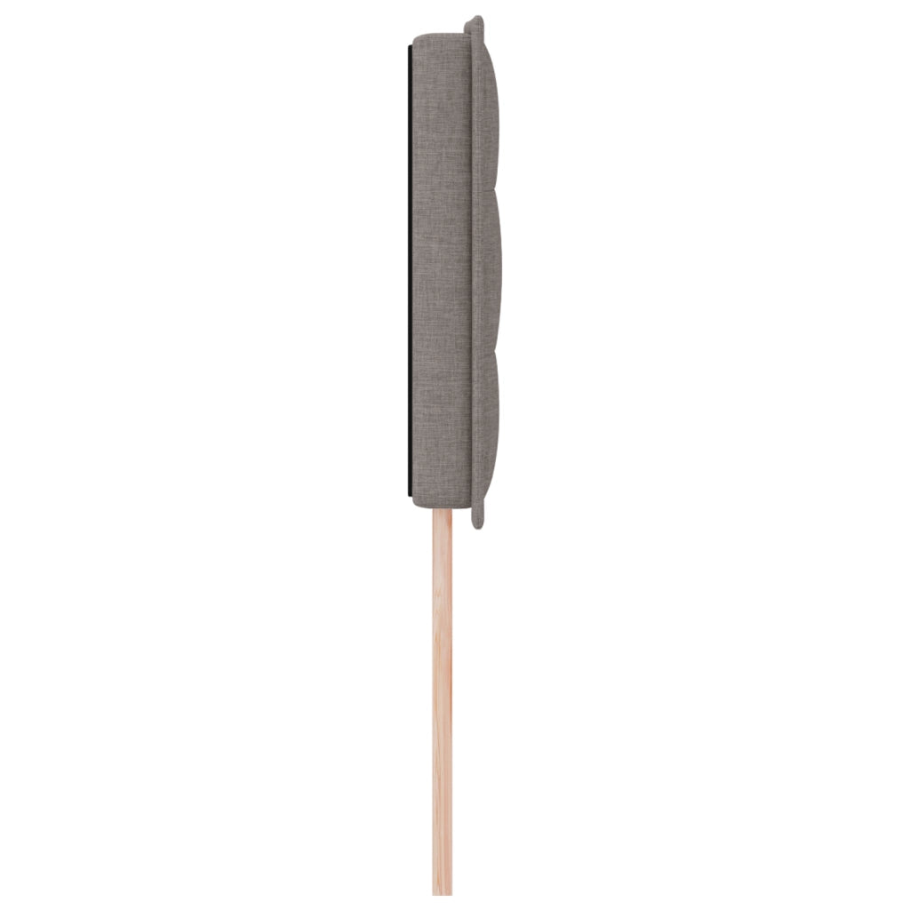 Testata LED Design Linee Tortora 72 cm Tessuto