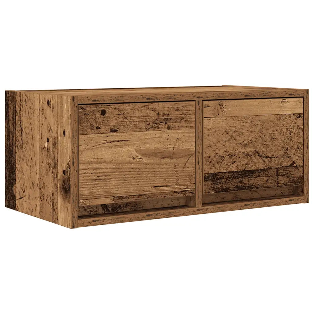 Mobile Porta TV Legno Antico 60x31x25,5 cm Legno Multistrato 861504