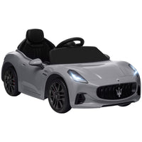 Macchina Elettrica per Bambini con Licenza Maserati Gran Turismo Folgore 12V Grigio