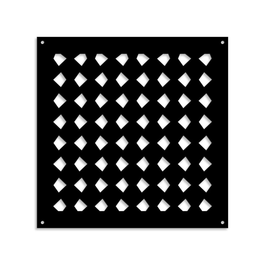 HALLOWEEN- Pannello in PVC traforato - Parasole Colore: nero, Misura: 98x98 cm