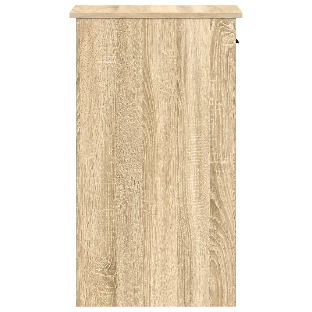 Supporto per Computer a Torre con Cassetto Rovere 35x45x77 cm 858742