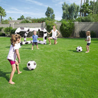 Porta Gioco Calcio Gonfiabile 52058 con 2 Palloni 213X122X137 Cm Bestway