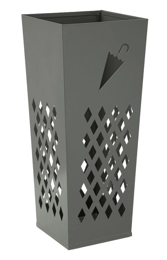 Portaombrelli Umbrella 19x19x48 cm in Metallo Grigio