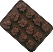 Forma per muffin in silicone per muffins, cupcake, dolci, budino, cubetti di ghiaccio e gelato