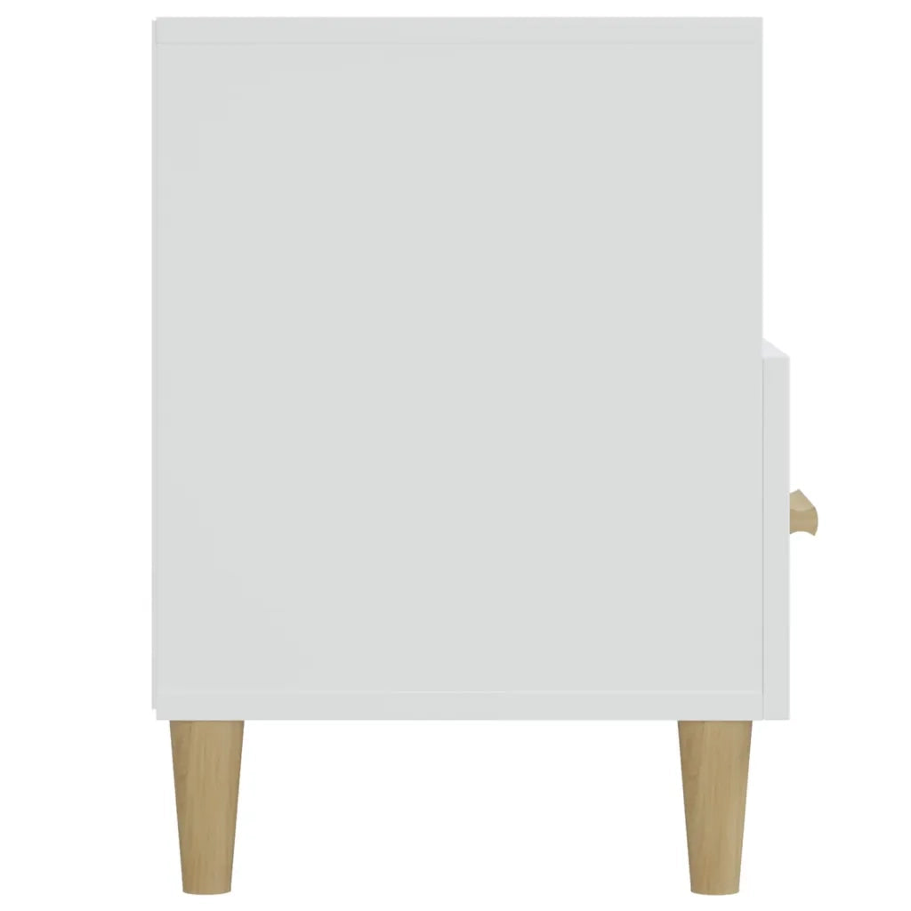 Mobile Porta TV-Credenza per TV Bianco 102x36x50 cm in Legno Multistrato