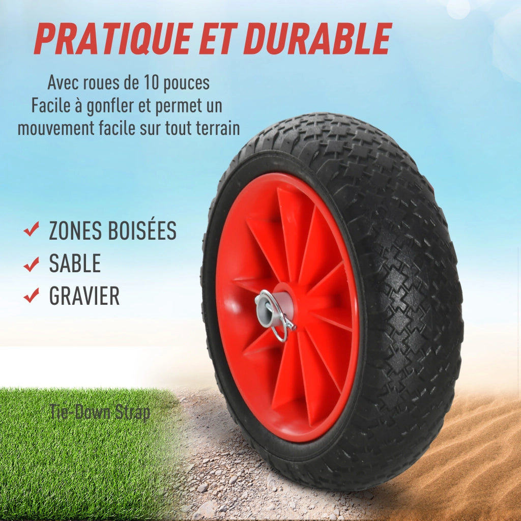 Carrello Pieghevole Trasporto Kayak ¨C Zephmum ¨C Alluminio Max 70 Kg