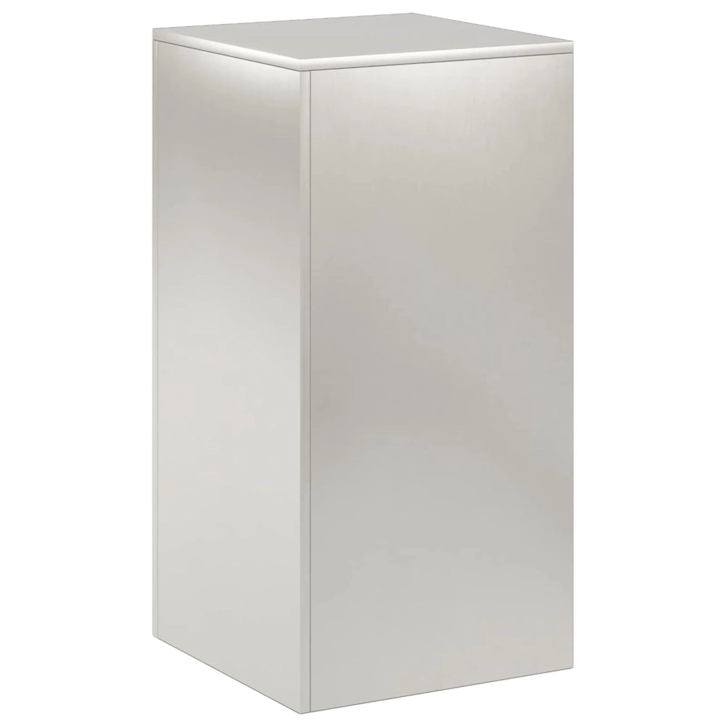 Supporto per piante Argento 40 x 40 x 80 cm Acciaio 8012552