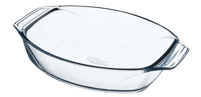 Pyrex 411B000 teglia da forno 2,8 L Ovale Vetro Pirofila casseruola