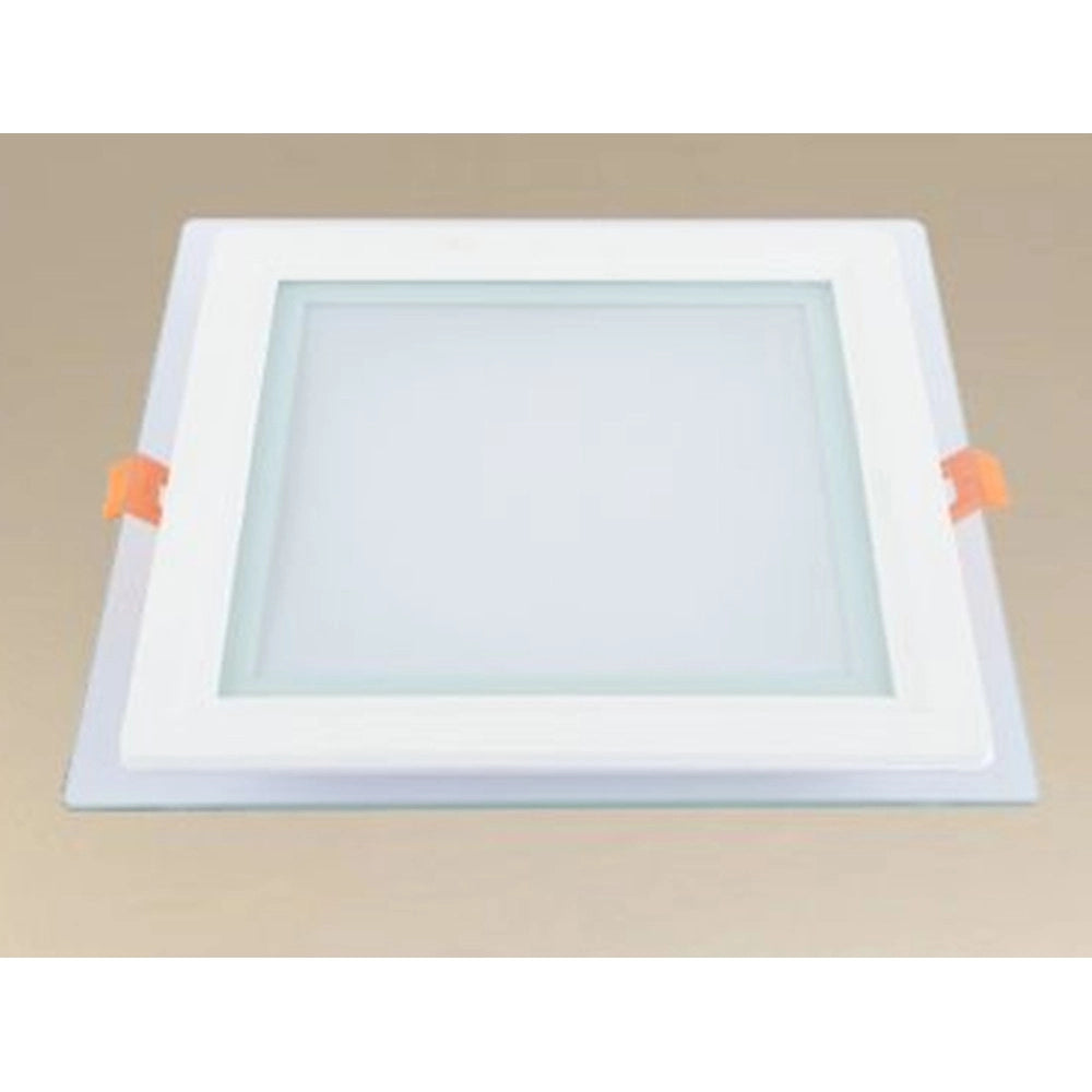 Trade Shop - Pannello Led Incasso Luce 3000k-6500k 18w Quadrato Am-cs-18 Con Bordo Traparente 00694 -