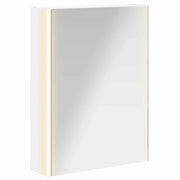 Mobiletto per specchio da Bagno | Armadio da bagno Bianco 53,5 x 15,5 x 70 cm