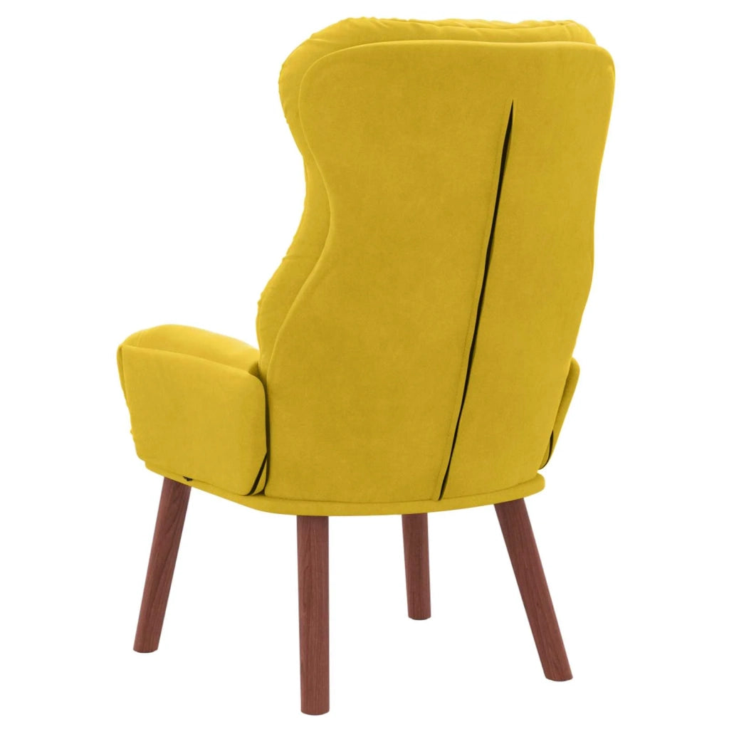 Poltrona-Poltroncina Giallo 69 x 74 x 93 cm Velluto 878305
