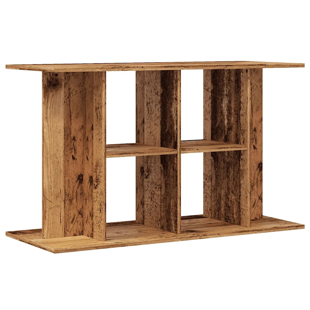 Supporto Acquario 100x40x60cm in Legno Multistrato Legno Antico