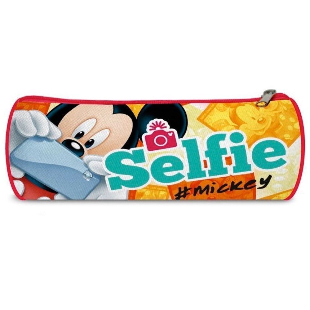 Trade Shop - Astuccio Tombolino Mickey Mouse Selfie Topolino Disney Bambini Scuola Elementari -