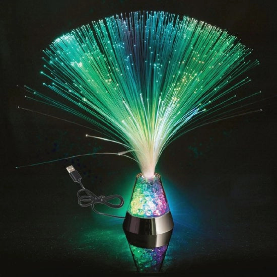 Lampada a Fibra Ottica Color-Changing per Camera da Letto e Decorazione di Festa