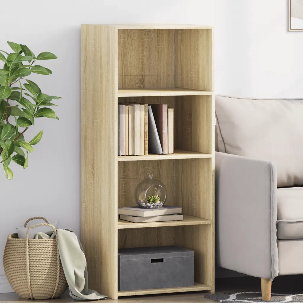Credenza Rovere Sonoma 50x41x124 cm in Legno Multistrato 846399
