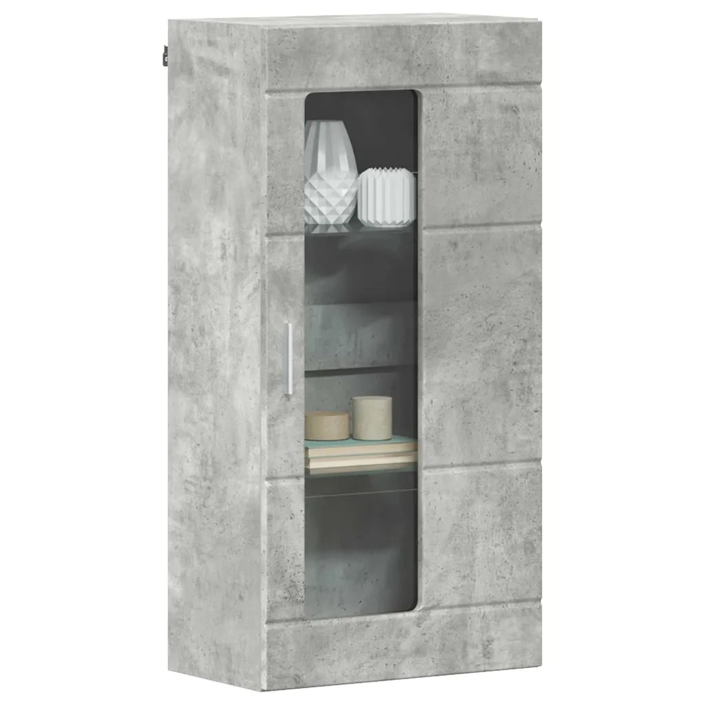 Armadio in Legno Grigio cemento 50 x 29 x 100 cm 880224
