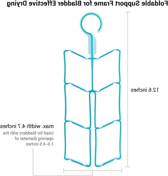Set di Pulizia 4 in 1 per Boccia Idratante - Spazzola Flessibile Lunga per Tubazioni | Spazzola Piccola per Tagliaerba | Spazzola Grande