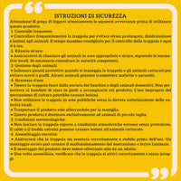 Gabbia Trappola per Animali Piccoli 80x25x30 cm Meccanismo di Chiusura in Acciaio Verde Scuro