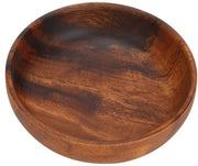 Servizio in legno - Scodella naturale per zuppe - Tavola per insalate/noedels/riso - Tavola per frutta/giardiniera - Dimensioni ca. 17,5 cm