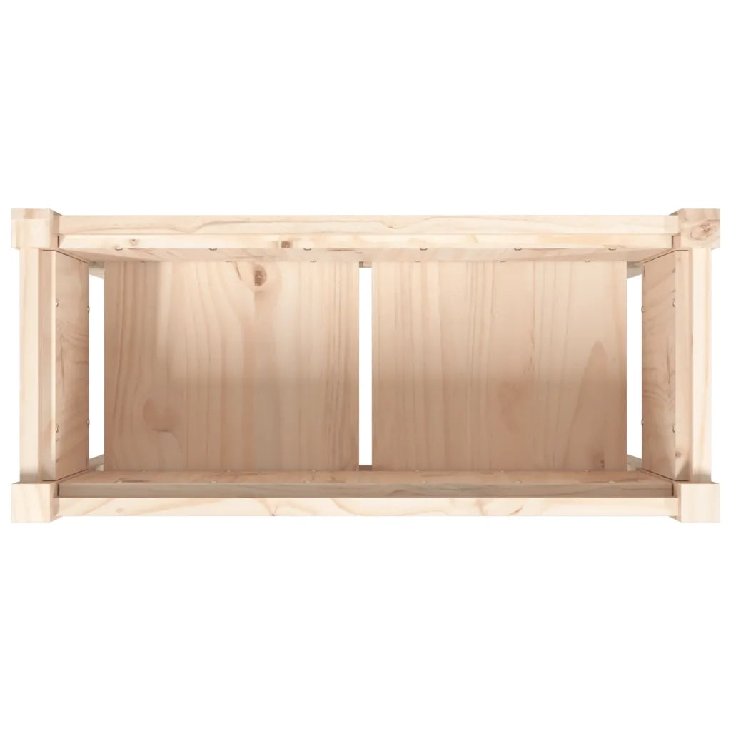 Fioriera da Giardino con Gambe 70x31x70 cm Legno Massello Pino 837554