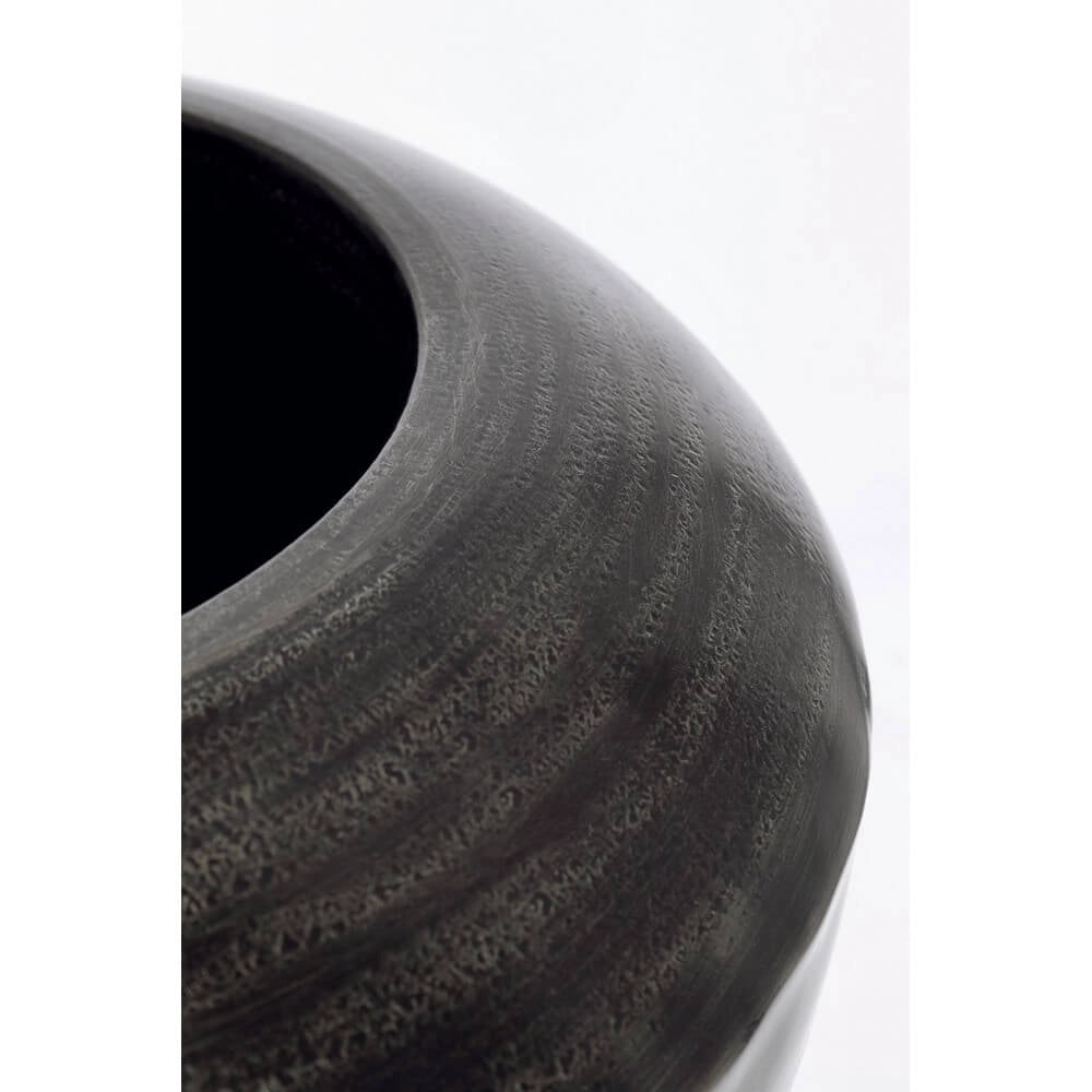 Porta Vaso in Alluminio Artigianale Stile Etnico Dorato - MISTRAL