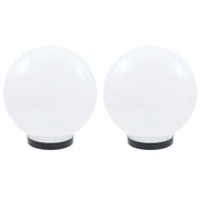 Set Lampade a LED Sferiche 2 pz 25 cm in PMMA CFW9063329