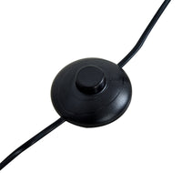 Lampada da Terra in Legno con 3 Ripiani e Paralume in Tessuto 45x45x148 cm  Grigio