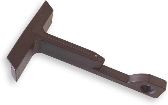 Collezione di alta qualità | Bloccanti di finestra per finestre scorrevoli | Bloccanti di finestra | Set da 4 | Marrone | Sicurezza robusta per finestre scorrevoli | Installazione semplice e stabile | Ideale per uso domestico e ufficio