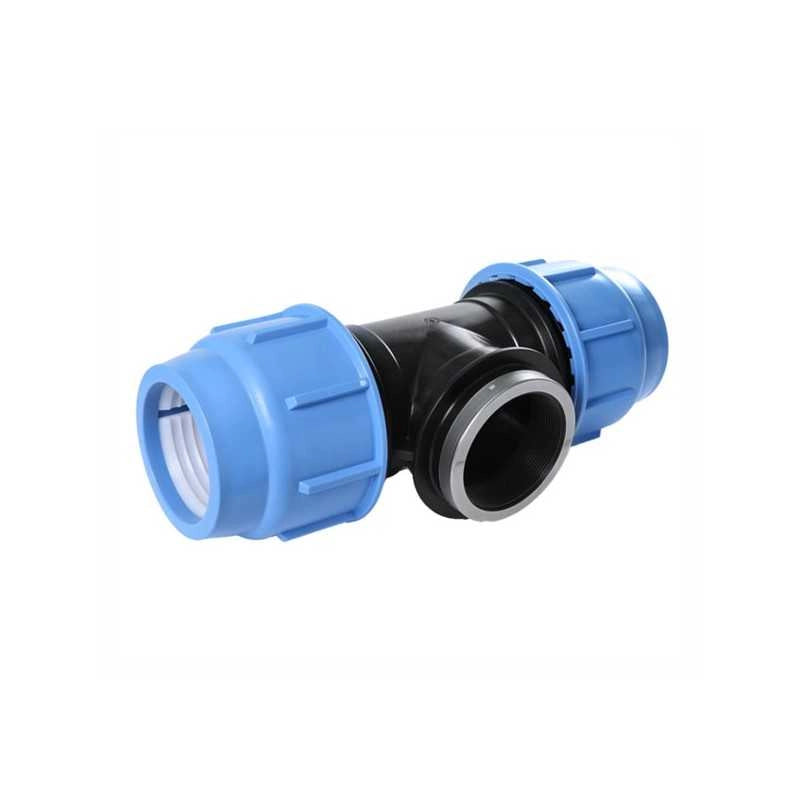 Raccordo Pressione Polipropilene T F 3/4" mm 25