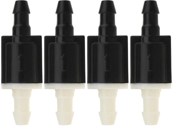 Kit di riparazione per sprinkler 4 pezzi - Valvola di ritorno 8532126020 - Compatibile con Toyota/Lexus - Materiale ABS Plastica - Duraturo - Pezzo di ricambio sostitutivo