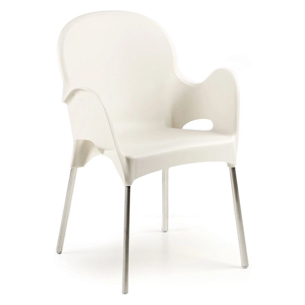 Vashti, Sedia da Esterno una Sedia Made in Italy, Beige