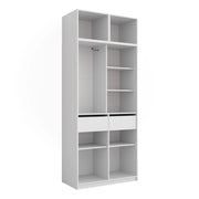 Armadio Elmo Bianco 50 x 40 cm Set di 3 Vicco