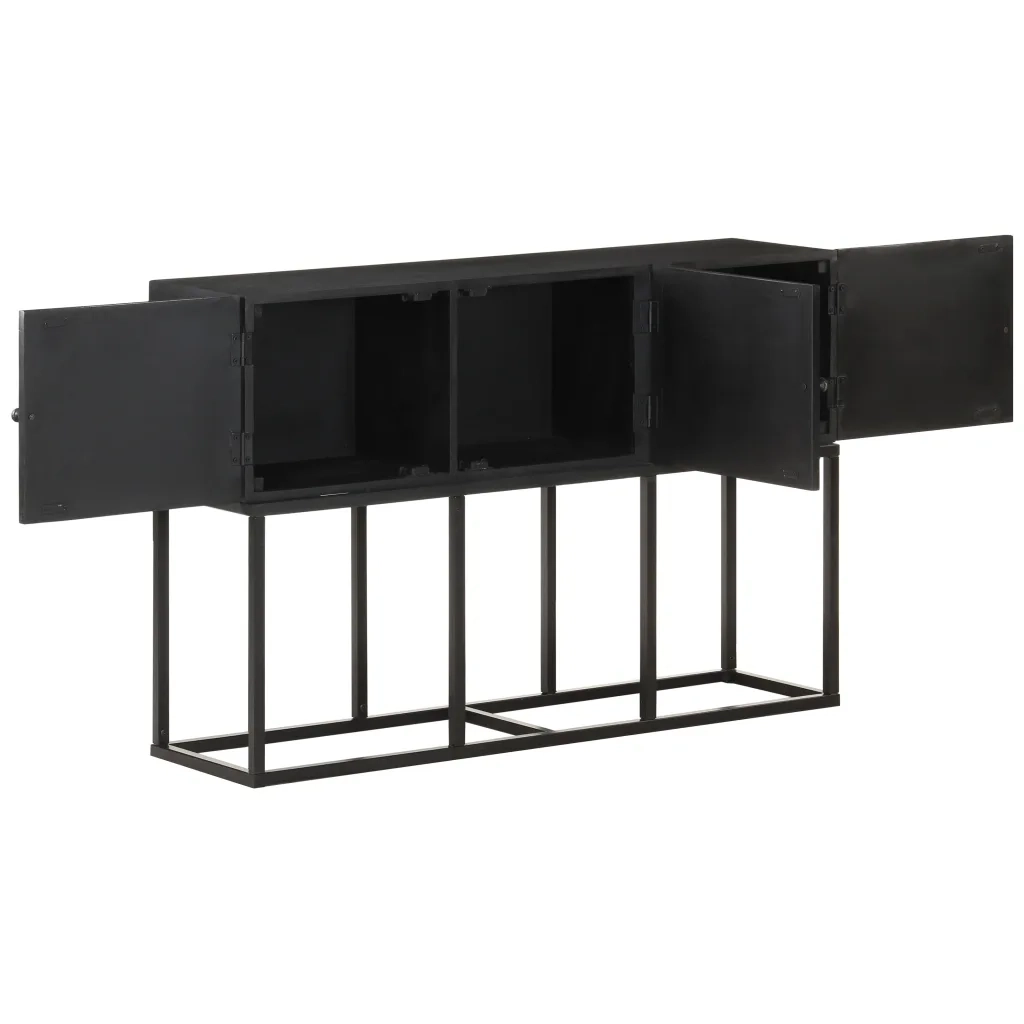 Credenza 115x30x76 cm in Legno Massello di Mango 323579