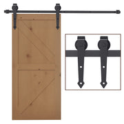 Kit Scorrimento Porte Armadio ¨C Zephmum ¨C Marrone 200cm