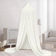Baldakchino per camera da letto dei bambini - tenda da letto per bambini - prisma - rete per insetti - bianco - letto per bambini - decorazione per camera da gioco - 56 x 230 x 450 cm