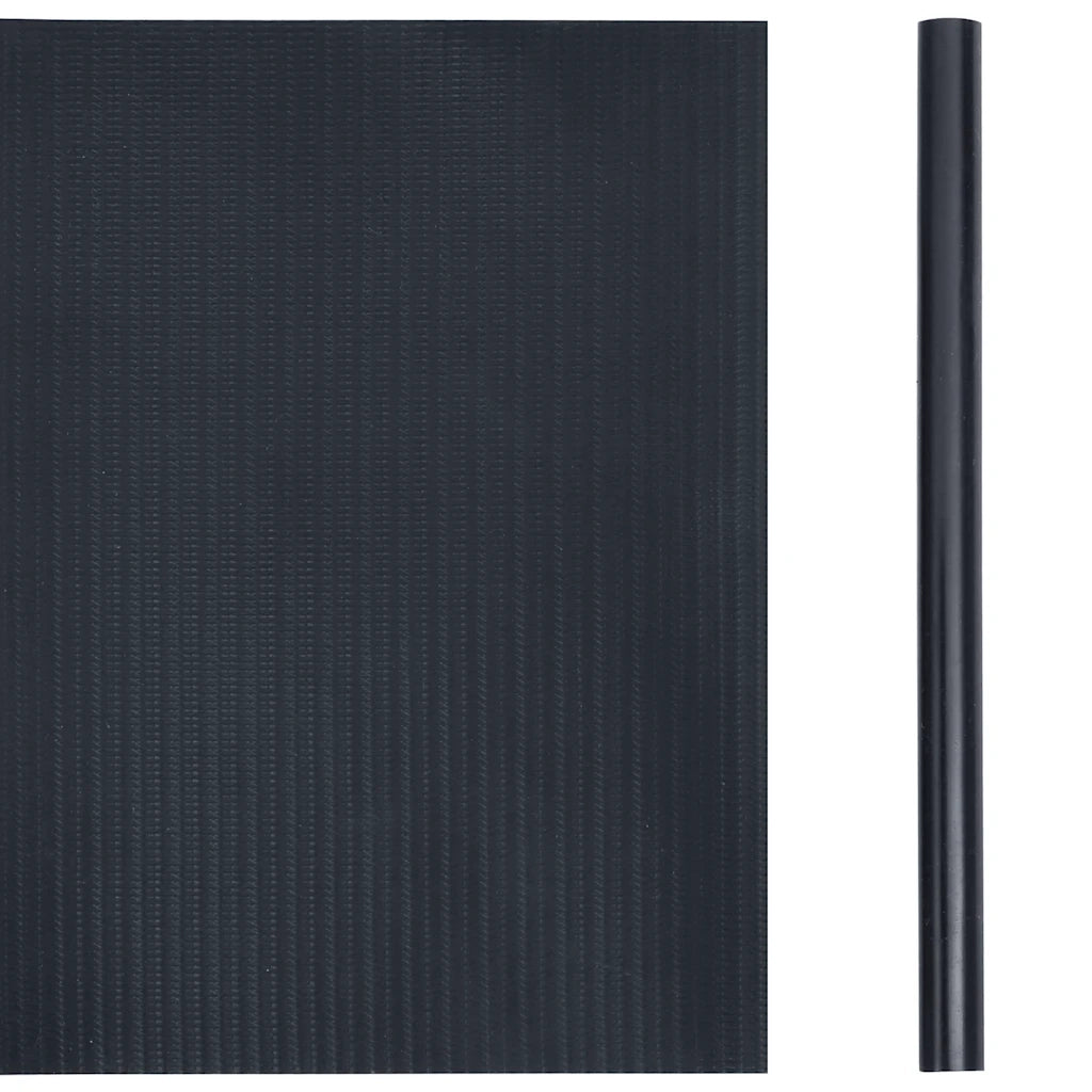 Recinzione Frangivento 4 pz in PVC 35x0,19m Grigio Scuro Opaco cod mxl 12333