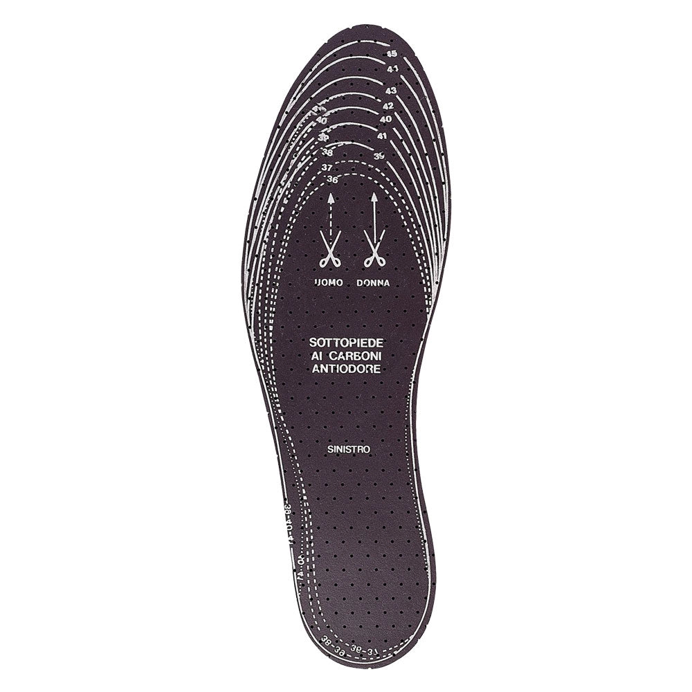 SOLETTA PER SCARPE 'CARBONE' Taglia 35-46  - JUMBO