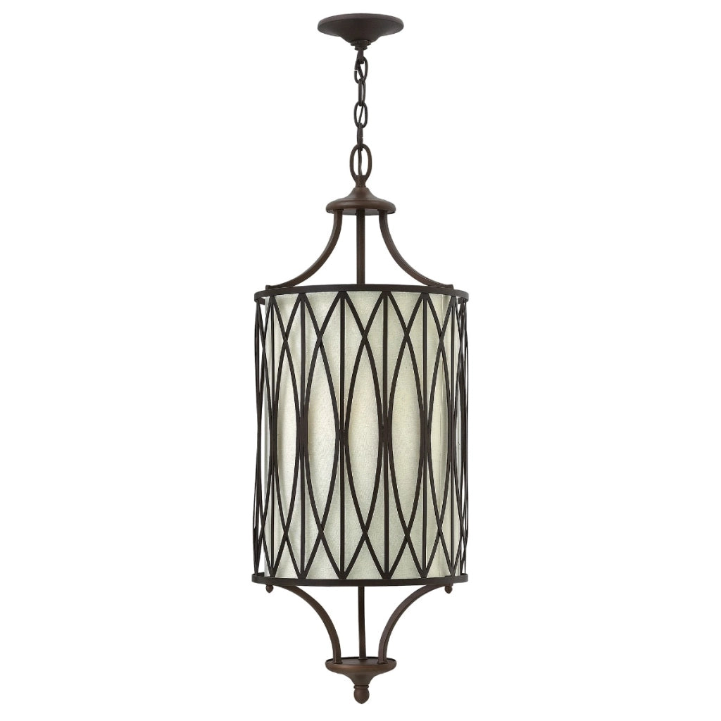 Lampada a sospensione Walden bronzo vittoriano 3xE14 Hinkley