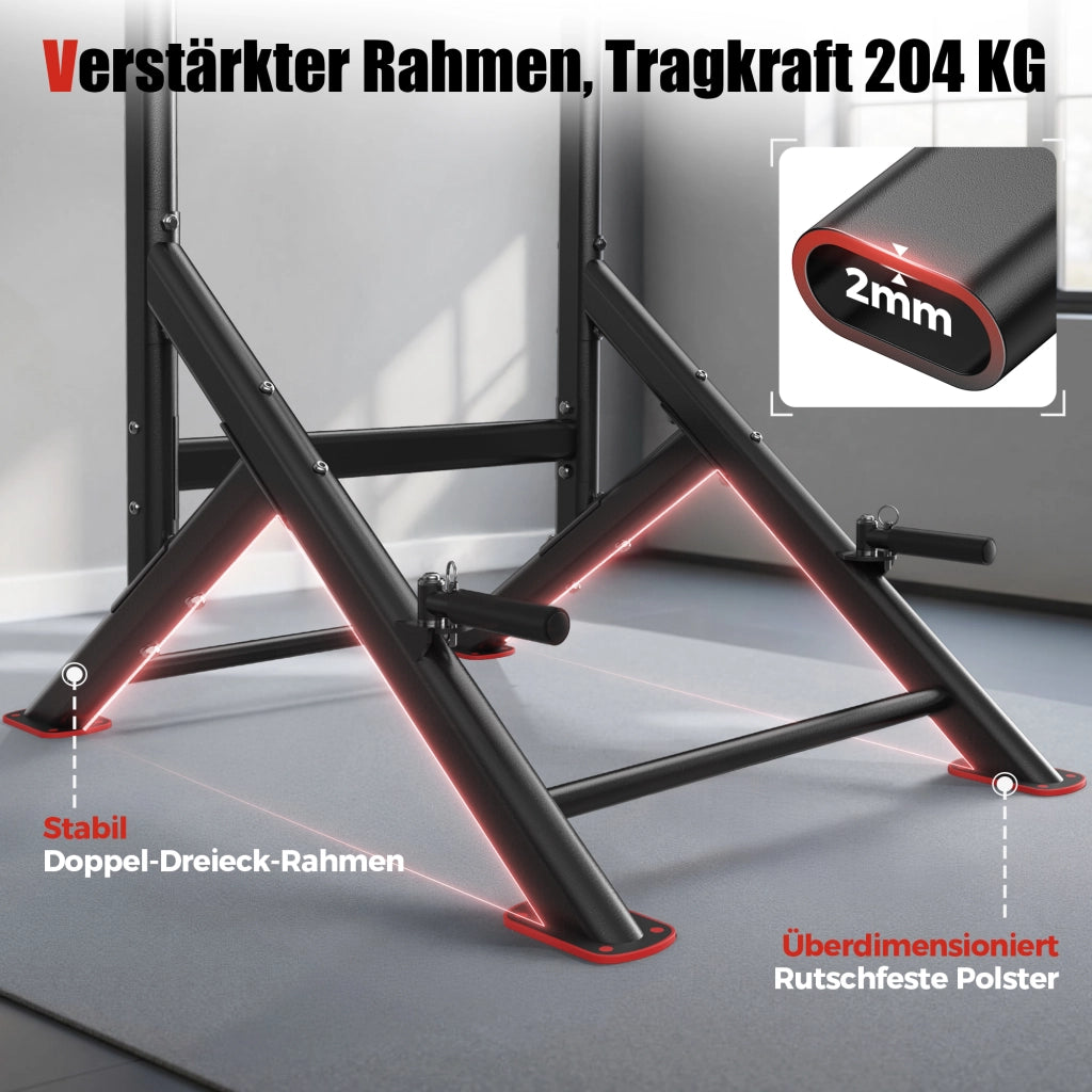 Power Tower per Palestra Domestica ¨C zephmum ¨C Attrezzo per Dip e Trazioni 204 kg