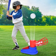 Giocattoli per bambini da esterno allenamento di fitness lanciatore di baseball giocattolo